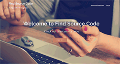 Desktop Screenshot of findsourcecode.com